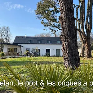 Ty Glazu Doelan Espace 60m2, Port& Criques A Pied, 2 Privees Au 1er Etage, Sdb, Wc Separe Couette-café